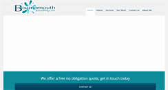 Desktop Screenshot of bournemouthjetwashing.com
